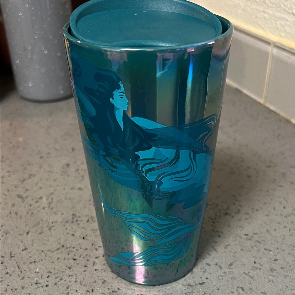 Starbucks Iridescent Blue Tumbler